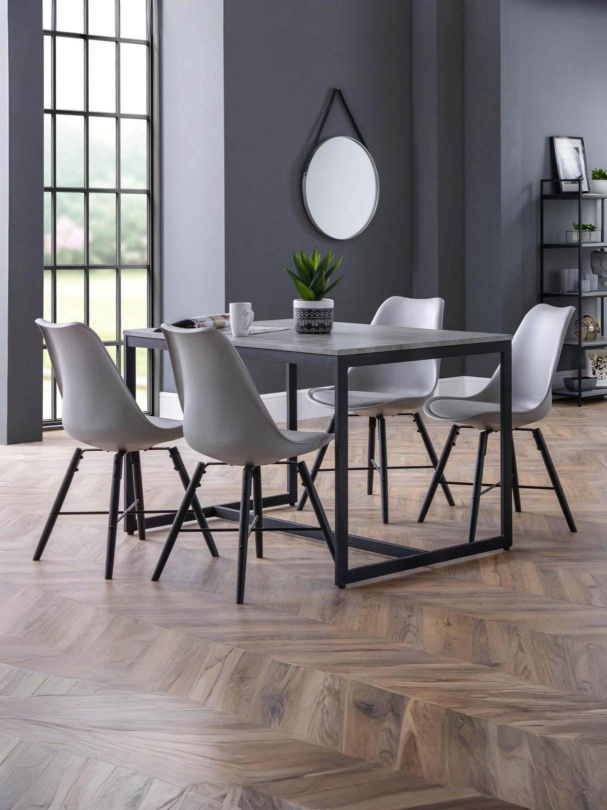 Kari Plastic Dining Chair (Set of 2)