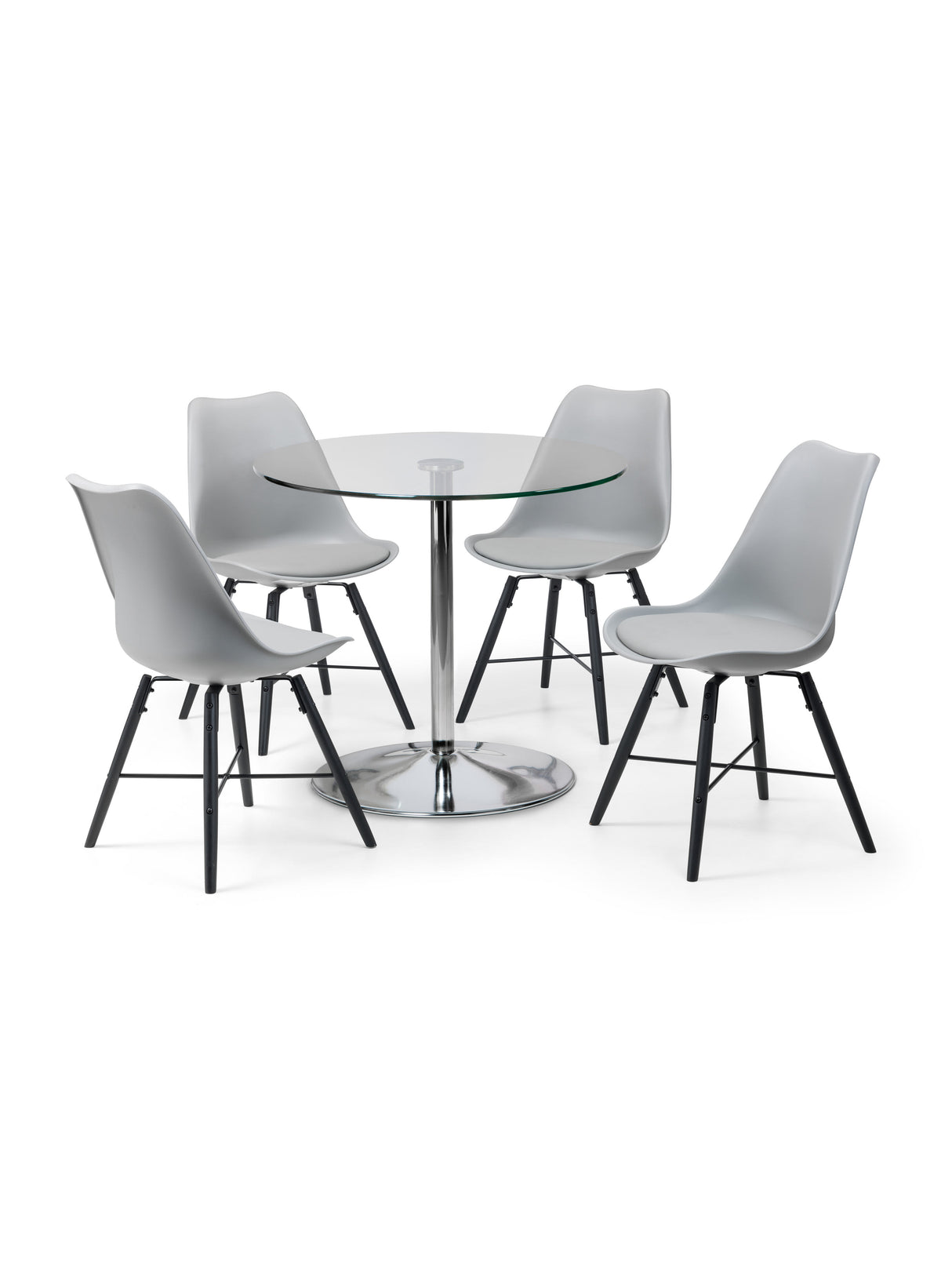 Kari Plastic Dining Chair (Set of 2)