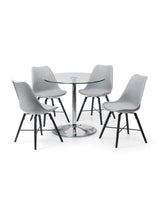 Kari Plastic Dining Chair (Set of 2)