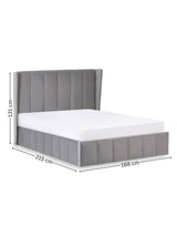 Katie Upholstered Ottoman Storage Bed