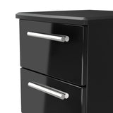 Knightsbridge 3 Drawer Bedside Cabinet