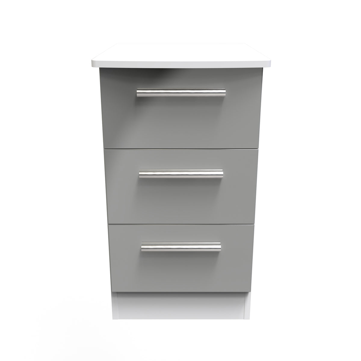 Knightsbridge 3 Drawer Bedside Cabinet