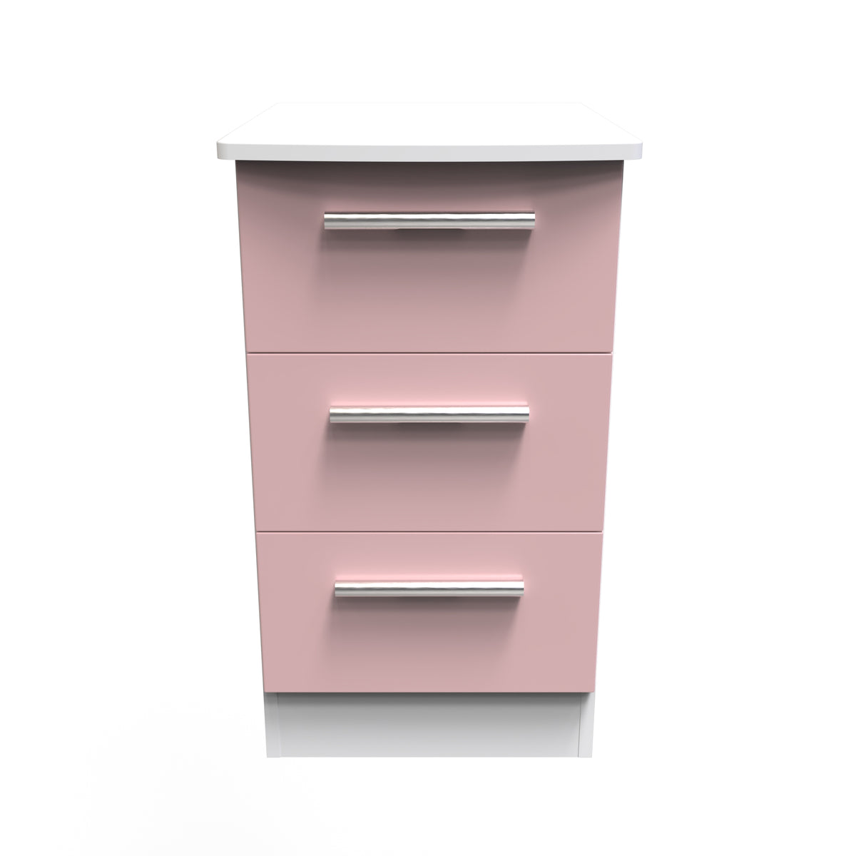 Knightsbridge 3 Drawer Bedside Cabinet