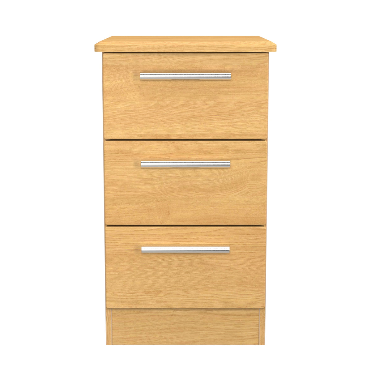 Knightsbridge 3 Drawer Bedside Cabinet