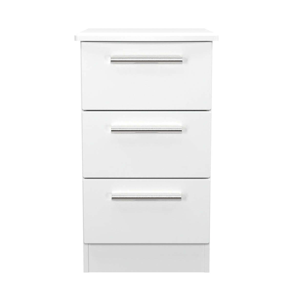 Knightsbridge 3 Drawer Bedside Cabinet