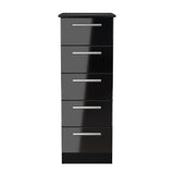 Knightsbridge 5 Drawer Bedside Cabinet