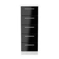 Knightsbridge 5 Drawer Bedside Cabinet