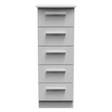 Knightsbridge 5 Drawer Bedside Cabinet