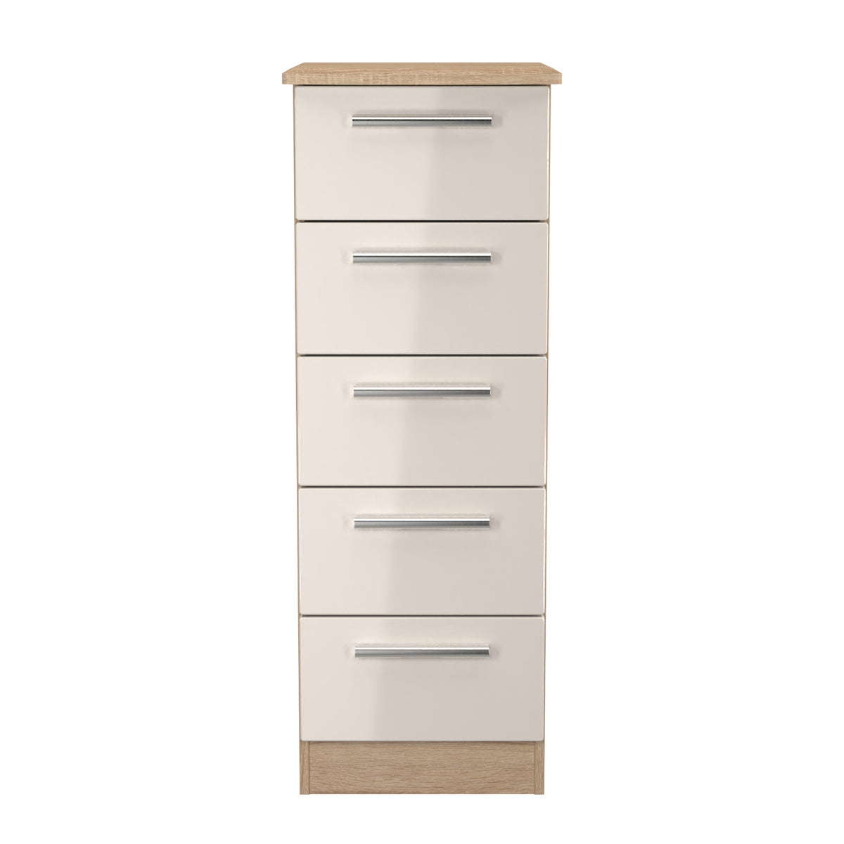 Knightsbridge 5 Drawer Bedside Cabinet