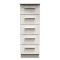 Knightsbridge 5 Drawer Bedside Cabinet