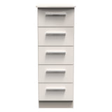 Knightsbridge 5 Drawer Bedside Cabinet