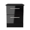 Knightsbridge 2 Drawer Bedside Cabinet