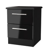 Knightsbridge 2 Drawer Bedside Cabinet