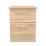 Knightsbridge 2 Drawer Bedside Cabinet