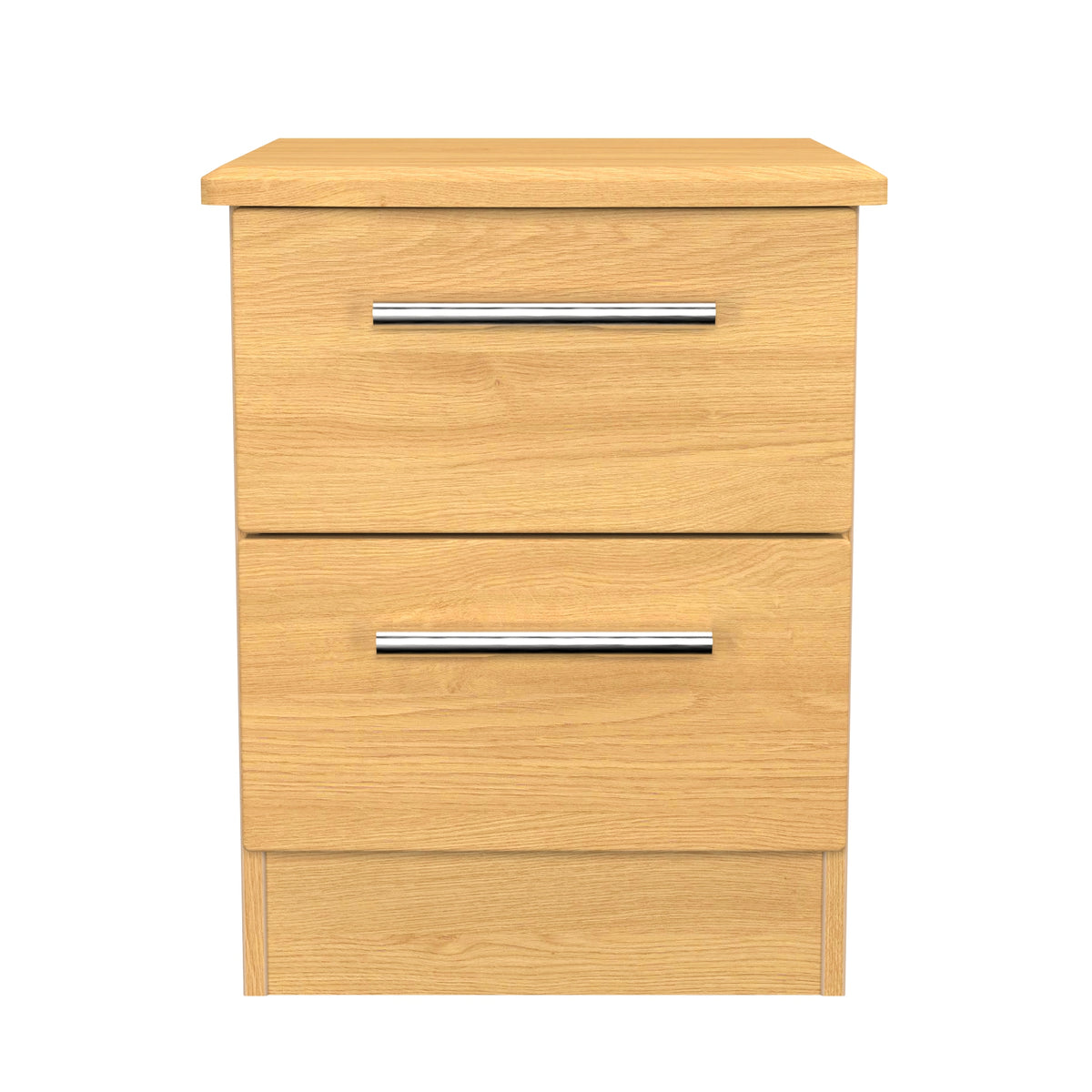 Knightsbridge 2 Drawer Bedside Cabinet