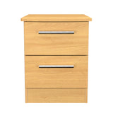 Knightsbridge 2 Drawer Bedside Cabinet