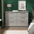 Knightsbridge 6 Drawer Midi Chest