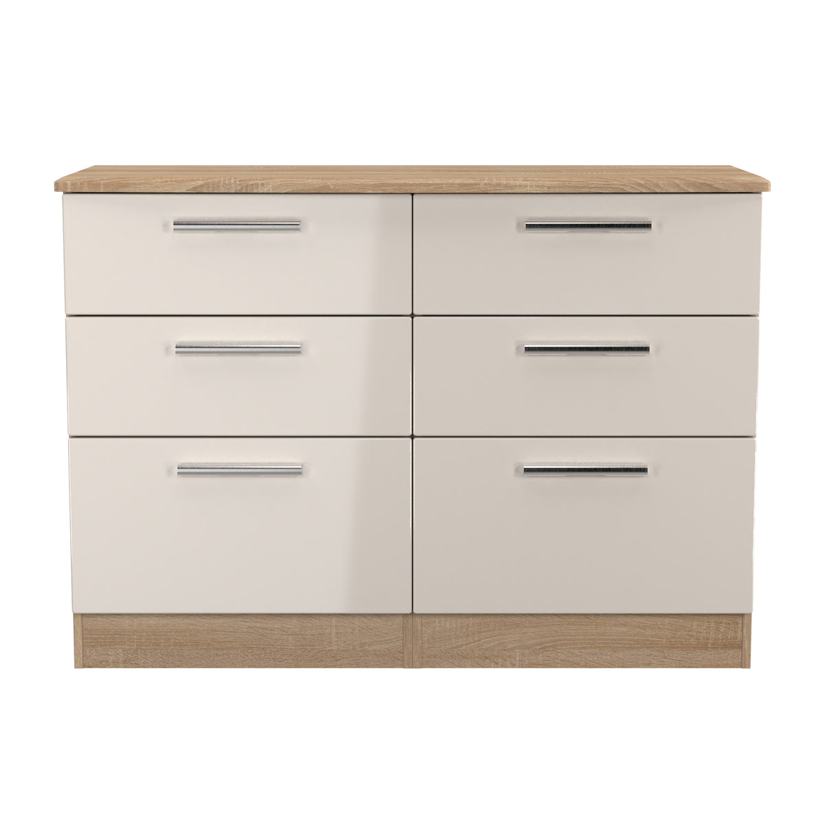 Knightsbridge 6 Drawer Midi Chest