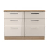 Knightsbridge 6 Drawer Midi Chest