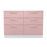 Knightsbridge 6 Drawer Midi Chest