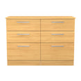 Knightsbridge 6 Drawer Midi Chest