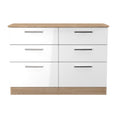 Knightsbridge 6 Drawer Midi Chest