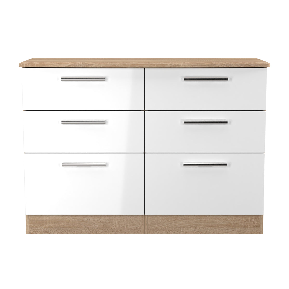 Knightsbridge 6 Drawer Midi Chest