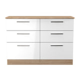 Knightsbridge 6 Drawer Midi Chest