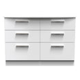 Knightsbridge 6 Drawer Midi Chest