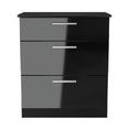 Knightsbridge 3 Drawer Deep Chest