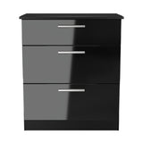 Knightsbridge 3 Drawer Deep Chest