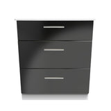 Knightsbridge 3 Drawer Deep Chest