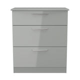 Knightsbridge 3 Drawer Deep Chest