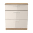 Knightsbridge 3 Drawer Deep Chest