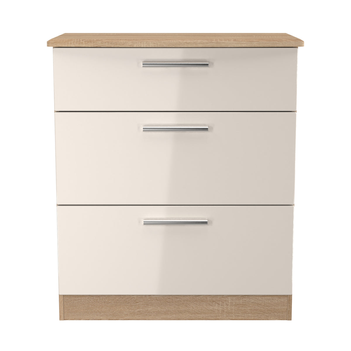 Knightsbridge 3 Drawer Deep Chest