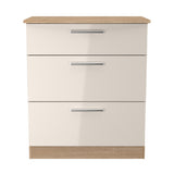 Knightsbridge 3 Drawer Deep Chest