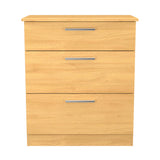 Knightsbridge 3 Drawer Deep Chest