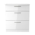 Knightsbridge 3 Drawer Deep Chest