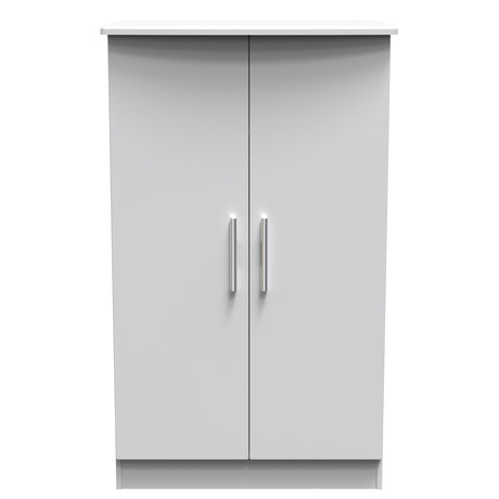 Knightsbridge 2ft6in Plain Midi Wardrobe