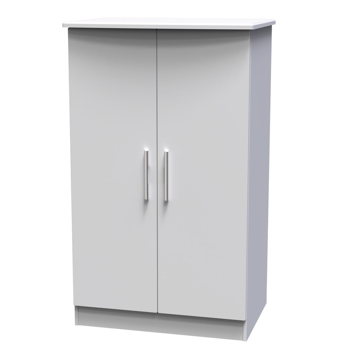 Knightsbridge 2ft6in Plain Midi Wardrobe