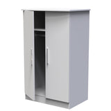 Knightsbridge 2ft6in Plain Midi Wardrobe