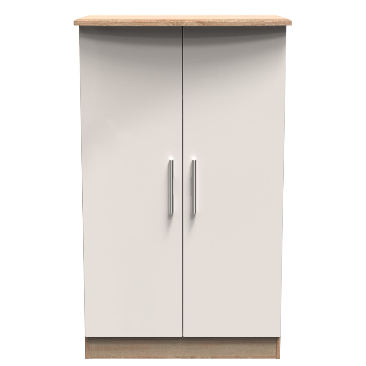 Knightsbridge 2ft6in Plain Midi Wardrobe