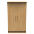 Knightsbridge 2ft6in Plain Midi Wardrobe