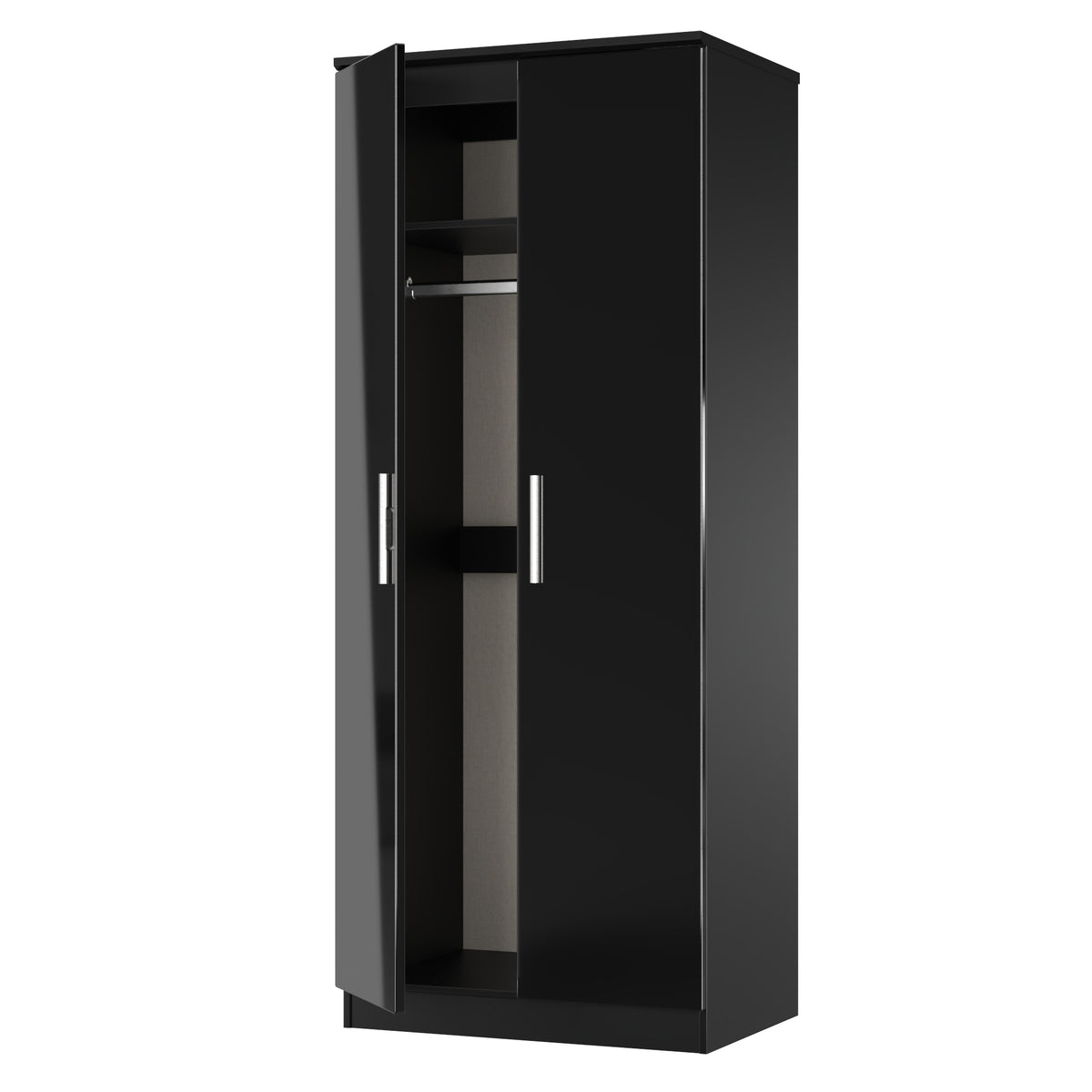 Knightsbridge 2ft6in Plain Wardrobe