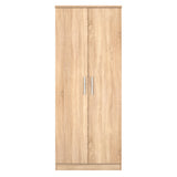Knightsbridge 2ft6in Plain Wardrobe