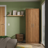 Knightsbridge 2ft6in Plain Wardrobe