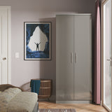 Knightsbridge 2ft6in Plain Wardrobe