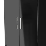 Knightsbridge 2ft6in 2 Drawer Wardrobe