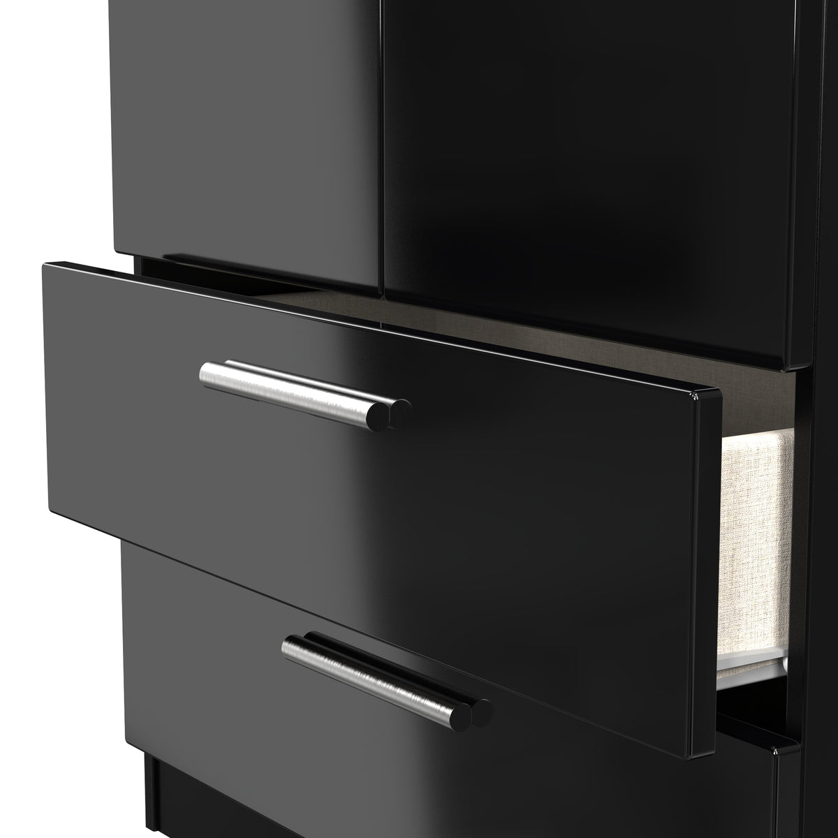 Knightsbridge 2ft6in 2 Drawer Wardrobe