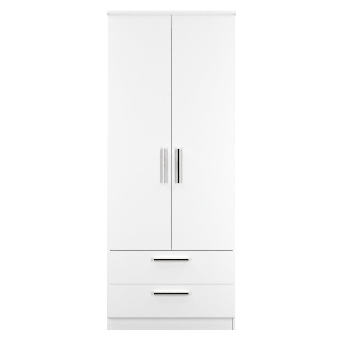 Knightsbridge 2ft6in 2 Drawer Wardrobe